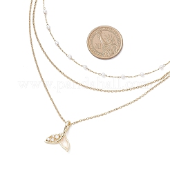 Подвеска из латуни с прозрачными кубическими цирконами NJEW-JN05472-03