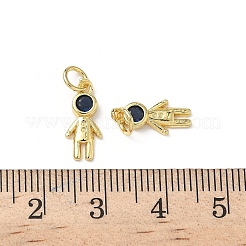 Латунные микро проложить кубического циркония подвески KK-L243-13G-02