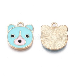 Подвески из эмали и сплава ENAM-N054-75B