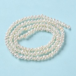 Нити из натурального культивированного пресноводного жемчуга PEAR-E018-61