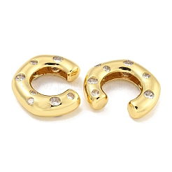 Серьги-манжеты из циркония EJEW-C104-135G