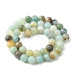 Brins de perles d'amazonite de fleurs naturelles&nbsp;LS-Z26N5017