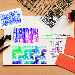 Пластиковые штампы пвх DIY-WH0296-0033