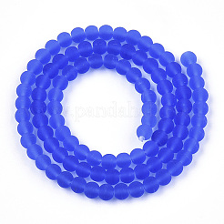 Chapelets de perles en verre transparente  &nbsp;GLAA-T032-T4mm-MD04
