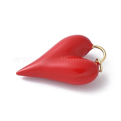 Латунь эмаль подвески&nbsp;KK-D336-08G-03