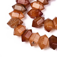 Натуральный красный агат бисер нитей G-T142-59