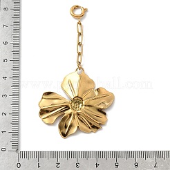 Подвесные украшения в виде цветов из нержавеющей стали 304 STAS-K308-07G