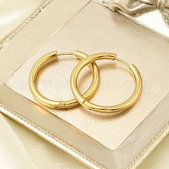 Серьги-кольца Huggie Hoop из нержавеющей стали 304 с вакуумным покрытием PVD для женщин&nbsp;EJEW-F280-07H-G