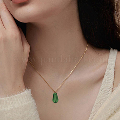 Каплевидные бусины из АБС-пластика имитация жемчуга&nbsp;MACR-AR0001-19