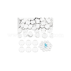 200 Stück Acryl-Strass zum Aufnähen&nbsp;FIND-GA0003-91B