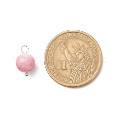Natürliche weiße Jade Charms&nbsp;PALLOY-JF01843