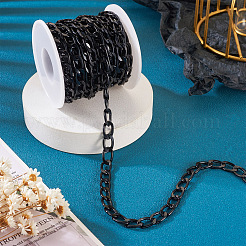 Овальные бордюрные цепи из оксидированного алюминия CHA-TAC0004-01EB