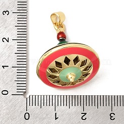 Ottone micro spianare pendenti zirconi&nbsp;KK-H267-111G