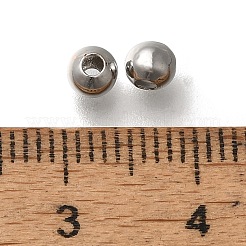 Cremagliera perle di ottone di placcatura&nbsp;KK-K373-08A-P