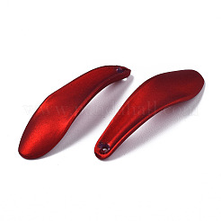 Непрозрачные акриловые подвески в прорезиненном стиле&nbsp;LS-ACRP-T010-04