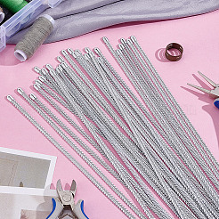 30 Stück verzinkte Stahlrohrstäbe&nbsp;DIY-HY0003-19B