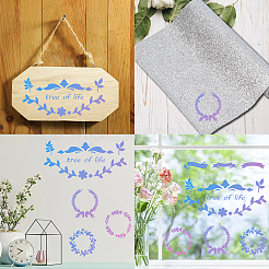 Трафареты для штампов из нержавеющей стали DIY-WH0238-105