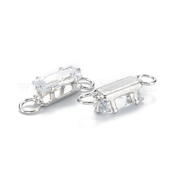 Латунные прозрачные соединители с кубическим цирконием&nbsp;ZIRC-G170-16P