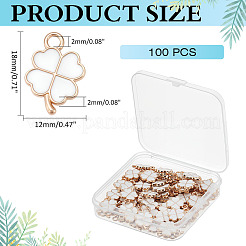 100 шт. Подвески из сплава с эмалью&nbsp;ENAM-ME0001-53