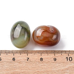 Природных бисера агат G-H331-04