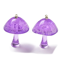 Светящиеся подвески-грибы из эпоксидной смолы&nbsp;X-RESI-C054-01C