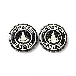 Кабошоны из смолы на Хэллоуин&nbsp;LS-RESI-G055-05A