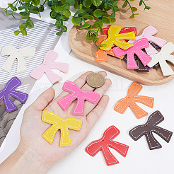 16 Stück 8 Farben PU-Lederanhänger&nbsp;DIY-CL0001-29