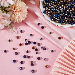 Гальванизируйте прозрачное стекло бисер нитей&nbsp;EGLA-LT0001-02C