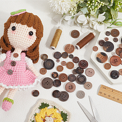 Boutons en résine de 150 g&nbsp;DIY-SP0003-97A