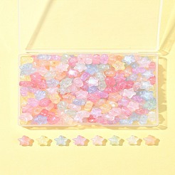 200 шт. Светящиеся акриловые бусины MACR-FS0001-78