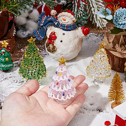 3 шт. 3 стиля стеклянных украшений для рождественской елки&nbsp;DIY-DC0008-25