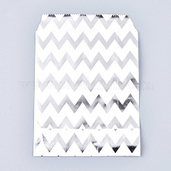 Экологически чистые бумажные пакеты с волновым узором&nbsp;AJEW-M207-I01-02