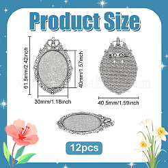 12шт брошь из сплава&nbsp;FIND-PH0027-62A