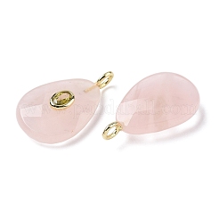 Природного розового кварца подвески G-I391-04G-01