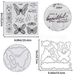 1 шт. прозрачные штампы из ПВХ DIY-CP0008-79A