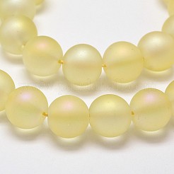 Filamenti sintetici di branelli in quarzo di elettrodi satinato&nbsp;EGLA-J064-4mm-FR03
