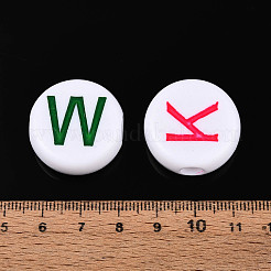 Непрозрачные акриловые эмалированные бусины&nbsp;SACR-T035-17M-01