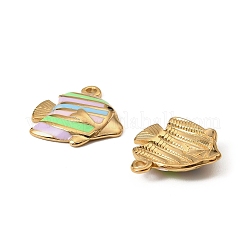 Подвески из нержавеющей стали 304 с эмалью&nbsp;STAS-T068-78B-02