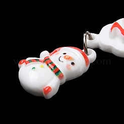 Cabochons en résine opaque sur le thème de Noël&nbsp;CRES-D011-01H