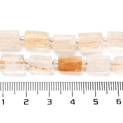 Природный цитрин бисер нитей G-G068-A20-01