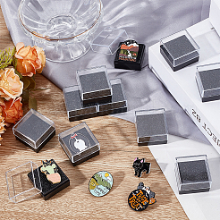 Aufbewahrungsbox für Abzeichen aus Kunststoff&nbsp;CON-WH0086-121C