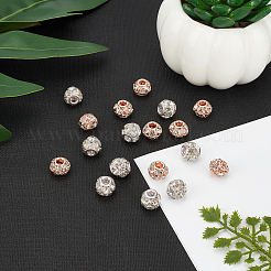 20шт 2 цвета латунные бусины&nbsp;RB-AR0001-07