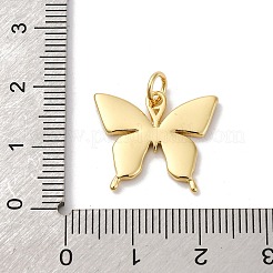 Подвески из латуни с эмалью и блестками KK-Q098-39G-B