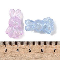 Светящиеся прозрачные акриловые бусины&nbsp;LACR-U001-04