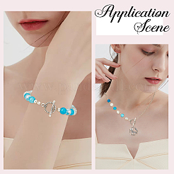 120 шт. застежки из сплава в тибетском стиле TIBE-SP0001-02