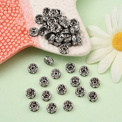 Латунные бусины разделители для поставки стразов&nbsp;LS-X-RB-A014-Z8mm-01B-NF