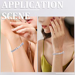 1400 шт. 10 вида акриловых бусин с горизонтальными отверстиями&nbsp;MACR-PA0001-33