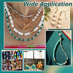 300 шт. 6-х стилевые бусины-разделители из сплава для покрытия стойки&nbsp;FIND-PH0018-16