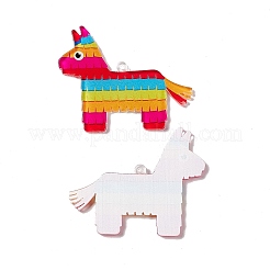 Полупрозрачные акриловые подвески&nbsp;LS-TACR-G023-A04