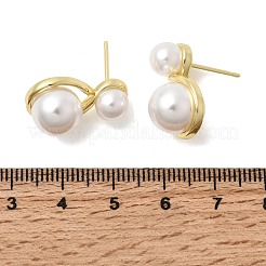 Латунь серьги стержня&nbsp;EJEW-H180-04G